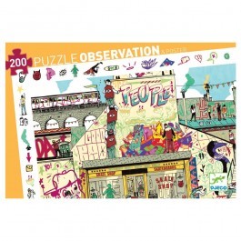 Puzzle Observation - Street Art - 200 pcs