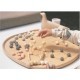 Natural Playdough Bluberry 150gr - Stone