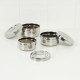 Set of 3 Round Containers - Kadapa