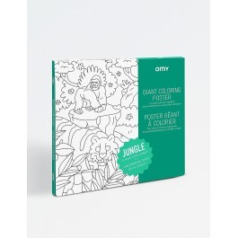 OMY Giant Coloring Poster - Jungle
