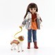 Walk with a dog Lottie Doll