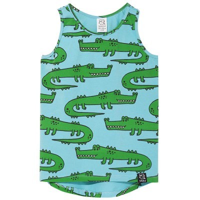 Tank Top -Blue Crocodile