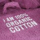 Organic Cotton Poncho Orchid