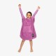 Organic Cotton Poncho Orchid