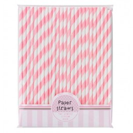 Pink n Mix Paper Straws