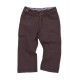 Organic Trousers in Chocolate color