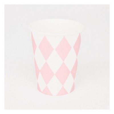 Cups in Pink Diamonds