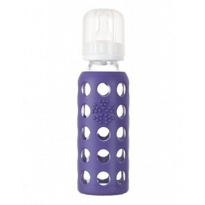Royal Purple Baby Glass Bottle- 260 ml