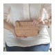 Large Zip Pouch - Cork Fabric