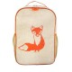 School Backpack- Orange Fox
