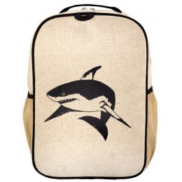 School Backpack- Black Shark