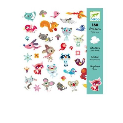 Σετ με 160 stickers - Little Friends