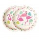 Paper Plates - Flamingο Bay