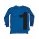 2 lengths T-Shirt - Dirty Blue