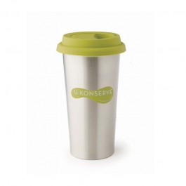 Insulated Coffee Cup - Lime
