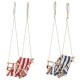 Wooden swing for exterior