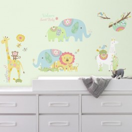 Wall Stickers - Tribal Animals