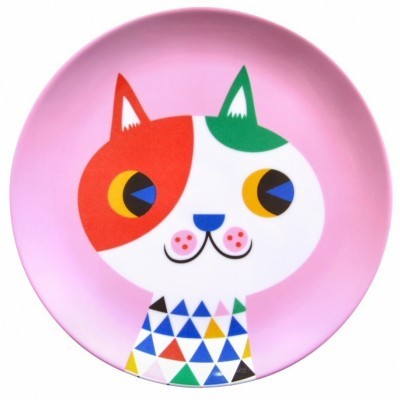 Πιάτο Μελαμίνης - Cat