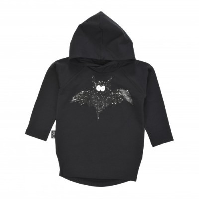Long Hoodie Black - MOI
