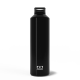 Insulated Bottle with infuser- Steel Onyx