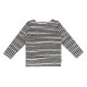 Top - Black Winter Stripes