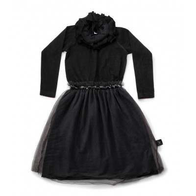 Victorian Tulle Dress Black