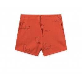 Geese Red Shorts