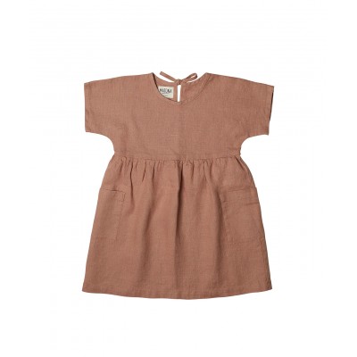 Luna Dress - Caramel