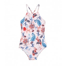 Water Garden Ruched Neck Tank - Petal by Seafolly