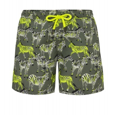 Swimshort Sunuva- Khaki Zebra