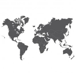 Αυτοκόλλητος παγκόσμιος χάρτης