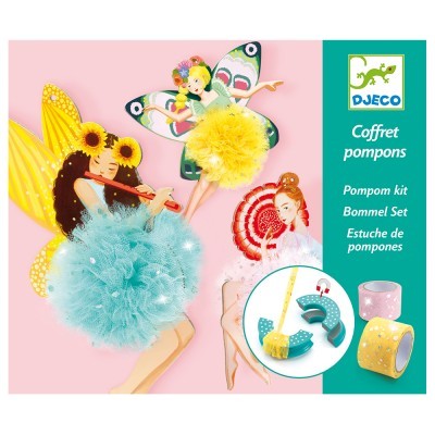 Pom pom kit Fairies by Djeco